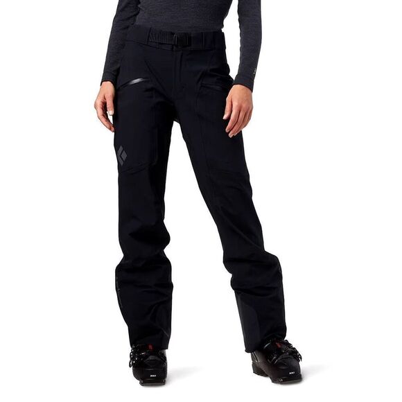 Black Diamond Women's Recon Stretch Ski Pant Black Large NWT - Picture 1 of 13